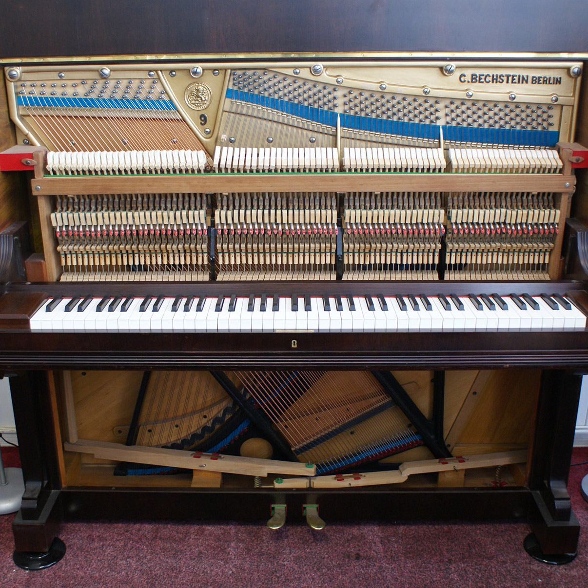 Bechstein Upright Piano Model 9